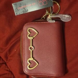 NO BOUNDARIES RED WALLET